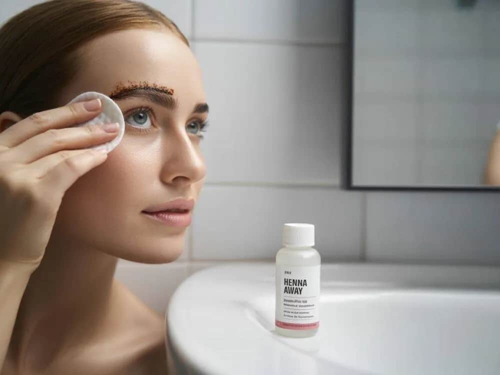 Jak usunąć hennę z brwi? Szybkie i bezpieczne metody w domu i salonie